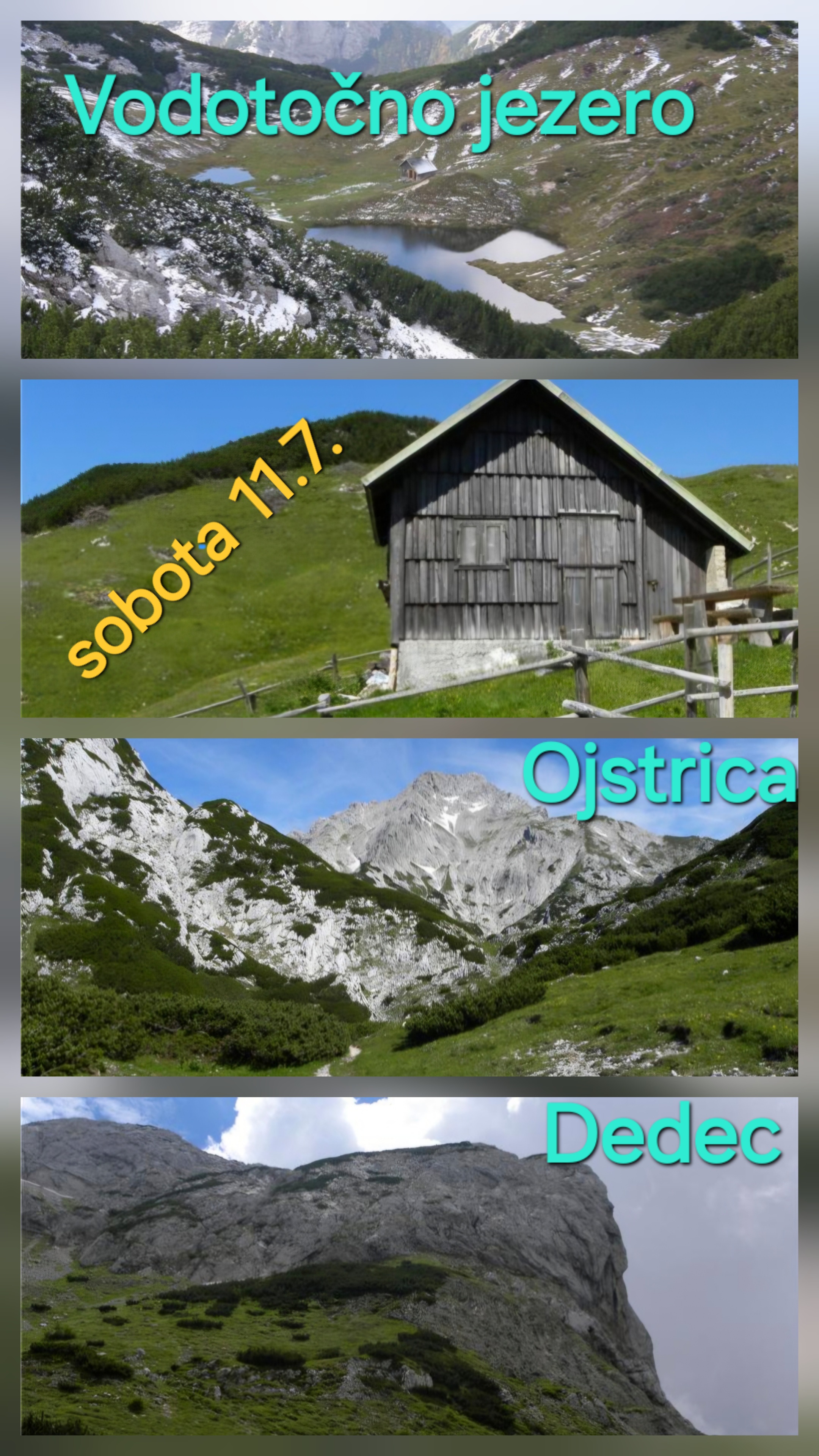 Pohod Korošica 11.7.2026
