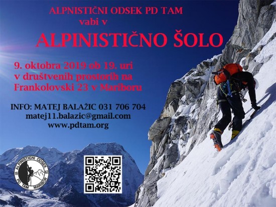 ALPINISTIČNA ŠOLA 2019/2020