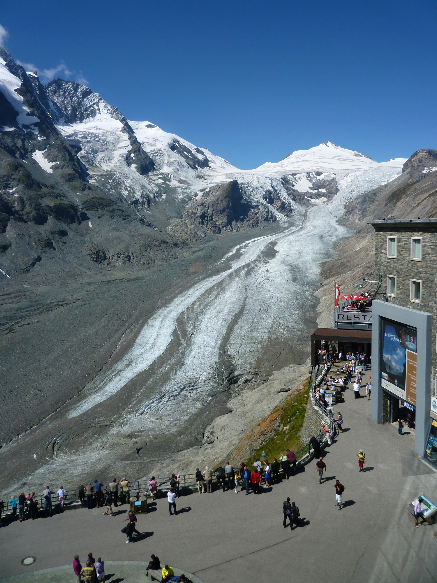 Ledeniški tečaj in pristop na Johannisberg